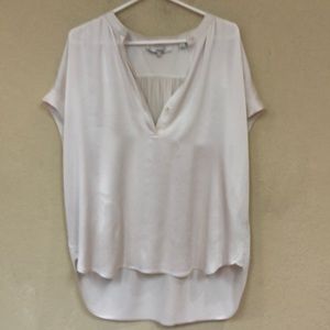 Vince womans 100% silk dolman blouse size large